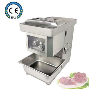 110V 220V Meat Slicer Automatic Meat Cutter Machine 1500W Stainless Steel Electric Meat Slicer Shredder Machine