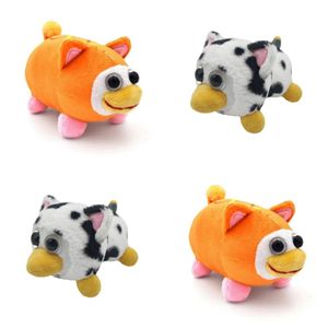 Фаршированные плюшевые животные Seepy Plush Toy Custom Fult Fult Soft Animal Doll Toy для детей Peepy Cow Patter