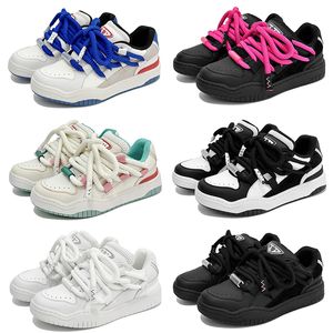 2023 colorful design couple style casual shoes man breathable black pink blue white sports outdoor color 6