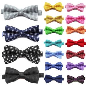 Bow Ties Children Polka Dot Tie Cool Kids Boys Slits Butterfly Wedding Party Children's Bowtie Tuxedo Gravata Corbatas