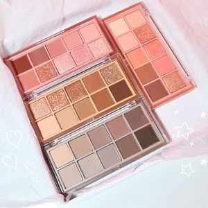 10 Colors Eyeshadow Palette Makeup Matte Naked Eye Shadow High Pigmented Natural Looking Ultra-Blendable Long Lasting Pallets