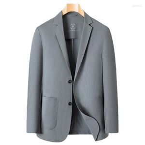 Abiti da uomo Arrivo Primavera Prodotto Colla a pressione senza tracce Cappotto sottile Abito da lavoro leggero di lusso Taglie forti M L XL 2XL 3XL 4XL