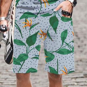 Mäns shorts retro etnisk samling mönster 3d sommarstrand byxor fritid löpande män kläder