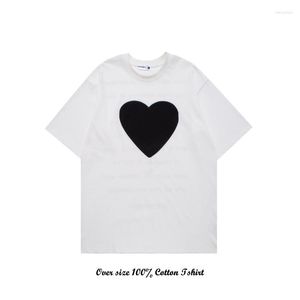 メンズTシャツが大好きなクリエイティブ印刷Tシャツメンコットンファッションカジュアルカップルドレス半袖特大のトップスティー