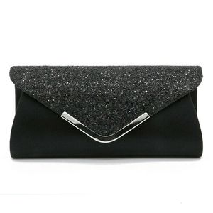 Kvällspåsar Kvinnor Handväska Luxury Lady Glitter Clutch Wallet Long Wedding Prom Purse Fashion Business Bag 230725