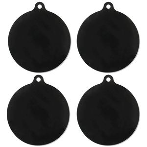 Matten Pads 4PCS Induktion Kochfeld Matte Kratzschutz für Herd Multifunktionale Silikon Air Fryer Liner 230725