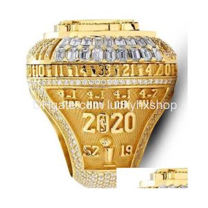 Cluster Rings fanscollection la Championship Lakers Wolrd Champions Basketball Team Ring Sport Souvenir Fan Promotion Gift Deme Dleive Dhurj