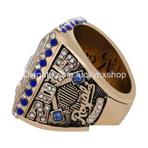 Cluster Rings Fanscollection Kansascity Royals Wolrd Champions Team Championship Anello Sport Souvenir Fan Promozione Regalo Drop Dhok2 all'ingrosso