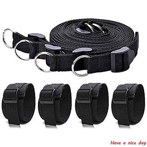 ProductsSex For Couples Adult Erotic Toy Handcuffs & Ankle Cuffs BDSM Bondage Under Bed Restraint Fetish Slave 210722260Q