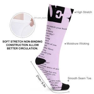 Men's Socks How to Say I Love You - Funny Socks Children's Socks Ankles Socks Valentine's Day Gift for Boyfriends Z230727