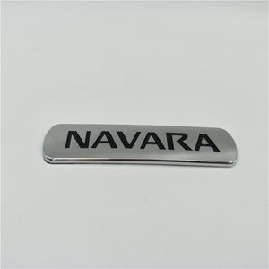 Für Nissan Navara Hinten Zurück Logo Platte Embleme Frontier Pickup D21 D22 D23 D40 Seitentür Chrom Typenschild303L