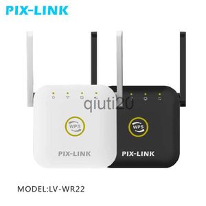 Routery PixLink WR22 bezprzewodowy WIFI Repeater 300 Mbps Extender Długie zasięg Wi Fi Sygnał Wzmacniacz Network DOSKORMOWAJĄCA X0725