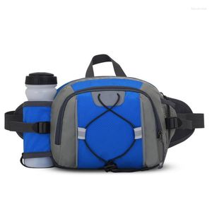 Outdoor-Taschen Taille Tasche Licht Laufen Radfahren Wandern Pack Sport Zubehör Wasserflaschenhalter für Reiten Reisen Fahrrad XA99WD