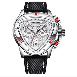 2023 Top Brand Grande Quadrante Cronografo Orologio Al Quarzo Da Uomo Orologi Sportivi Militare Orologio Da Polso Maschile Orologio relogio masculino Nylon 01