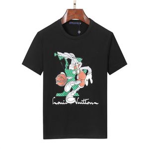 Moda erkek tişört yaz erkek kadın kadın tişört pamuk tasarımcı kısa kollu gündelik gömlek hip hop sokak aşınma t-shirt tişört erkek siyah beyaz giysi v57