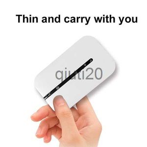 أجهزة التوجيه 4G Pocket Mifi WiFi Router 150Mbps WiFi Modem Car Mobile WiFi Wireless WiRespot مع فتحة بطاقة SIM WIFI X0725