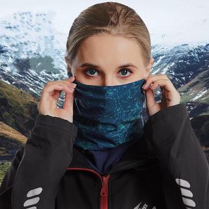 Halsdukar nack varmare plus fleece tube maic scarf campin inkin cyklin sport bandana buffs utomhus eadband eadwear män kvinnor