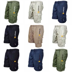 Pantaloncini da lavoro multitasche da uomo Vendita calda Pantaloni corti da fitness all'aperto per il tempo libero estivo Abbigliamento taglie forti