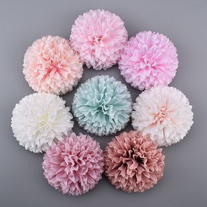 Kurutulmuş Çiçekler 30 PCS 10 cm Büyük Yapay Pompom İpek Kafası Hyrangea Ev Düğün Dekorasyonu DIY Scrapbooking Sahte Çiçek Çelenkleri 230725