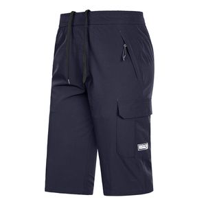 Mens sommarshorts 2023 Stor storlek 5xl 6xl 7xl 8xl snabba torra byxor Bermuda manlig elastisk stretch blixtlåsficka långa korta män