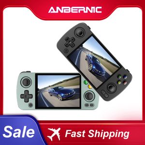 Портативные игровые игроки Anbernic RG405M Handheld Game Console 4 -дюймовый сенсорный экран IPS T618 CNC/алюминиевый сплав Android 12 Portable Retro 230726