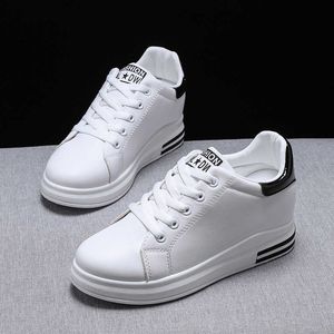 2024 Rise High New Spring Little White Women's Thick Sole Casual Student Shoes Mervatile 8087 60693 96737