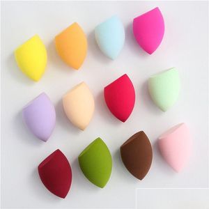 Other Health Beauty Items Water Drop Shape Cosmetic Puff Gourd Makeup Sponge Bevel Cut Foundation Concealer Smooth Powder Make Up Bl Dhhtf