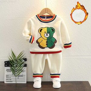 Clothing Sets Lzh Fashion Newborn Winter Clothes Baby Boys Tracksuit for Children's Clothing Sets Infant Girls Suit Thicken Autumn Kids Outfit G1023 Z230726