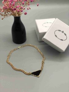 Pendant Necklaces 2023 luxurys Sale Pendant Necklaces Fashion for Man Woman 48cm Inverted triangle designers brand Jewelry Model Optional with box Z230727