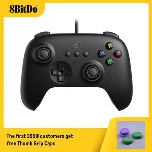 Kontrolery gier Joysticks 8bitdo Ultimate Controller Wired USB kompatybilny dla okna 10 11 Paral parowy 230726