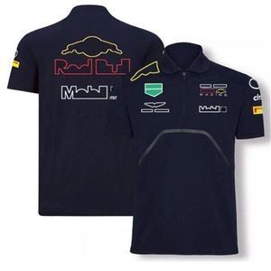 F1-Formel-1-Rennpoloshirt-Team-Kurzarmshirt mit dem gleichen Custom242T