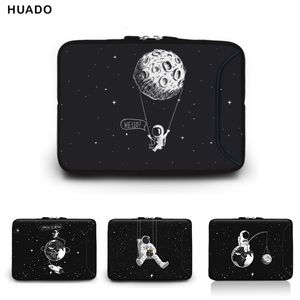 Borse per laptop Custodia per laptop in neoprene Borsa da 15,6 pollici Astronautfor Design per HP Mac Chromebook11.6 13.3 14 17 17.3 Custodia con cerniera per netbook vendita 230725