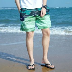 Men's Shorts Summer Burst 2023 Trend Beach Pants Loose Sports Casual Printed Five Man Handsome Style