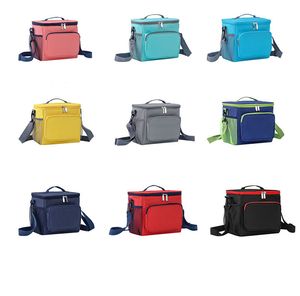 Adjustable Lunch Bag Storage Box Shoulder Bag Outdoor Picnic Bags