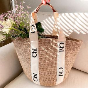 Vintage Luxury Clutch Shopping Bag Designers Moda Famosa Cross Body Ombro Bolsa Tote Palha Weave Basket Bolsas Fim de Semana Mulheres Homens Carteira Viagem Top Handle Bags