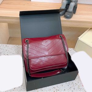 y-letter Designer Messenger Bag Women Chain Shoulder Bags leather Luxurys Handbag Female Crossbody Bags Purses 230715