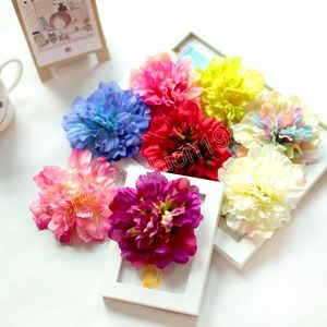 Fermagli per capelli con fiori artificiali Festa di nozze Donna Tessuto Fiore Barrettes Boemia Stile floreale Haipins Ornamento da viaggio da spiaggia