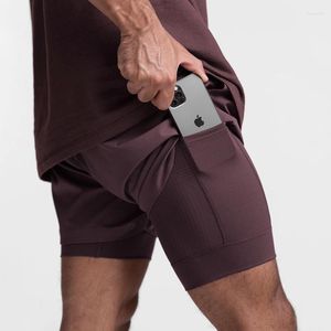 Mens Shorts 2023 Est Running Men 2 In 1 Training Gym Fitness Joggers Jogging Summer Sports Workout Short Pants