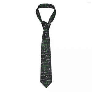 Bow Ties Mathematics Physics Realm Neckties Unisex Polyester 8 Cm Geek Math Teacher Gift Neck Tie Mens Skinny Suits Accessories Gravatas