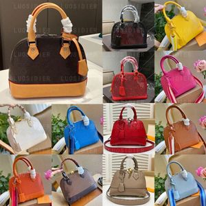 Alma Bb Bag Shell Tote Leather Luxurys Designer Women Crossbody Hand Bag Shoulder Bags WalletvlN7#