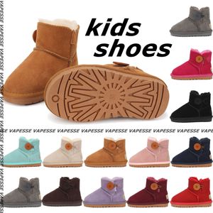 Sapatos infantis australianos Botas clássicas para meninas, sapatos de designer, botas para bebês, crianças, jovens, primeiros caminhantes, 2023, meninos, meninas, crianças, g1mD #