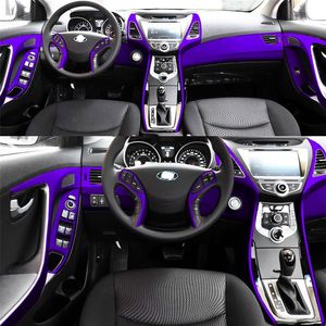 För Hyundai Elantra MD 2012-2016 Självhäftande bilklistermärken 3D 5D Kolfiber Vinylbil klistermärken och dekaler Bilstyling Accessori20h