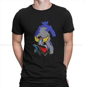 Męskie koszule ufo robot grendizer anime vintage Goldorak Man's Poliester Tshirt CREWNECK SHIRT