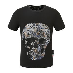 PLEIN BEAR T-SHIRT Herren Designer-T-Shirts Markenkleidung Strass PP-Schädel Herren-T-Shirt mit Rundhalsausschnitt SS-Schädel Hip Hop-T-Shirt Top-T-Shirts 16552