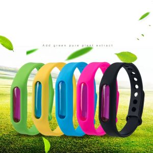 Silicone plant essential oil mosquito repellent bracelet infant formula children pregnant women can use antimosquito bracelet buckleZZ