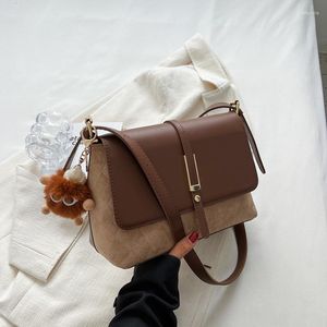 Waist Bags Fashion PU Leather Handbags Women's Retro Shopping Bag Casual Female Office Lady Subaxillary Tote Designer Shoulder