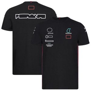 F1 team uniforms men and women fans clothing short-sleeved racing quick-drying T-shirts custom car overalls255p