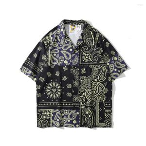 Męskie koszule T-shirty retro Paisley wakacyjne koszulki plażowe ubrania graficzne estetyka i bluzki vintage letnie topy streetwear