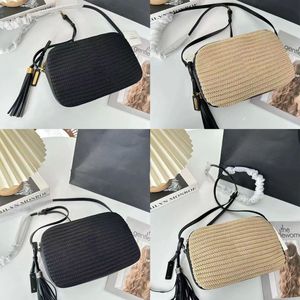 Saman çantası kadın tasarımcı çanta dokuma crossbody çanta m moda y mektup kamera çantaları kova el çantası bayan omuz çantası mini çanta haberci çantaları