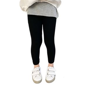 Trousers Spring Autumn Baby Girls Leggings Kids Casual Elastic Long Pants Comfortable Trousers Cute Baby Clothes Children Clothing 2-12Y 230725